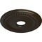 Ekena Millwork Classic Ceiling Medallion (Fits Canopies up to 12 3/4"), 18 5/8"OD 4"ID x 1 1/8"P, Stone Hearth CM19CLSHF - alternate 3